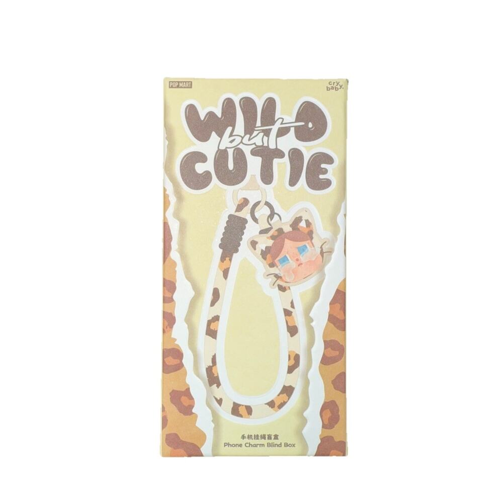 POPMART Crybaby Wild But Cutie Phone Charm Camo Cutie